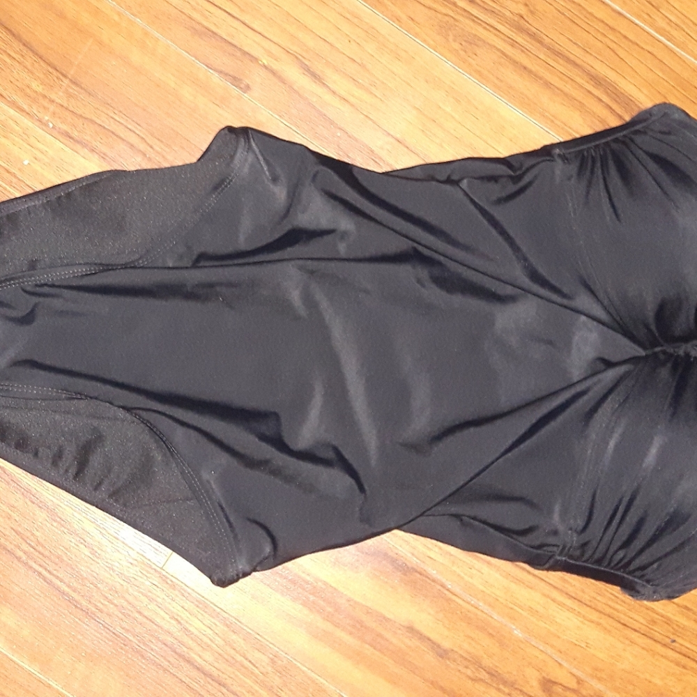 ๐ 5 for 15 - Black One Piece Bathing Suit - NWOT - Picture 2 of 4